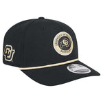 Colorado Buffaloes Rope New Era 9SEVENTY Adjustable Stretch-Snap Hat Cap