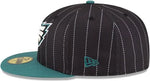 Philadelphia Eagles 75TH Anniversary Pinstripe New Era 59FIFTY Fitted Hat