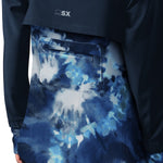 New England Patriots Navy MSX By Michael Strahan Women’s Full Zip-Up Grace Raglan Running Jacket
