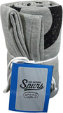 San Antonio Spurs 54X84 Inch Distressed Look Sweatshirt Material Throw Blanket