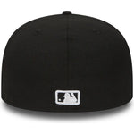 Atlanta Braves Black/White New Era 59FIFTY Fitted Hat