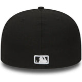 Atlanta Braves Black/White New Era 59FIFTY Fitted Hat