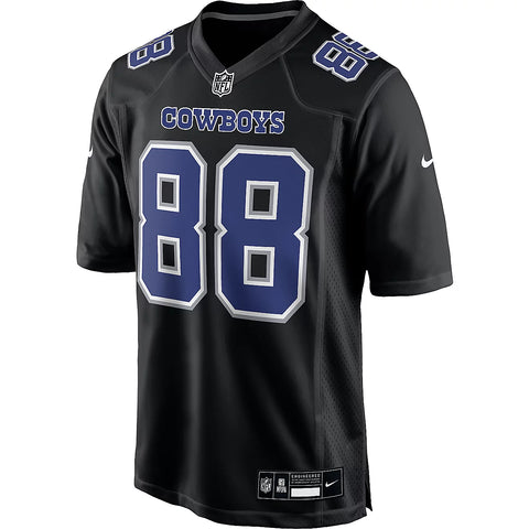 CeeDee Lamb Dallas Cowboys Nike Game Jersey - Black/Royal Blue