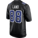 CeeDee Lamb Dallas Cowboys Nike Game Jersey - Black/Royal Blue