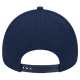 Indiana Pacers Navy A-Frame New Era 9FORTY Snapback Hat