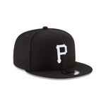Pittsburgh Pirates New Era 9FIFTY Snapback Hat - Black/White