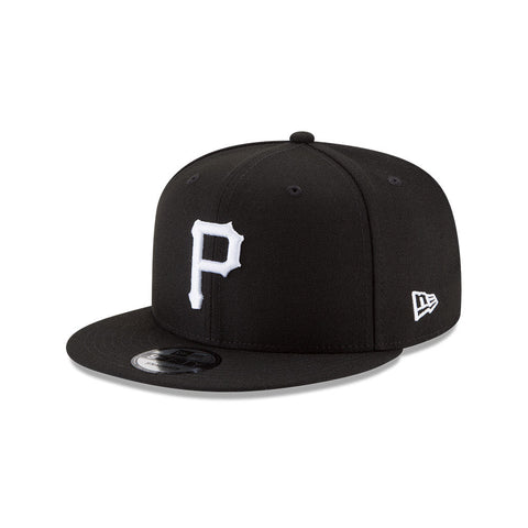 Pittsburgh Pirates New Era 9FIFTY Snapback Hat - Black/White