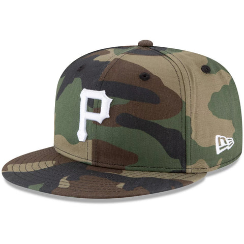 Pittsburgh Pirates New Era 9FIFTY Adjustable SnapBack Hat - Camo
