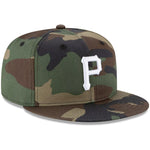 Pittsburgh Pirates New Era 9FIFTY Adjustable SnapBack Hat - Camo