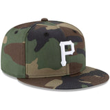 Pittsburgh Pirates New Era 9FIFTY Adjustable SnapBack Hat - Camo