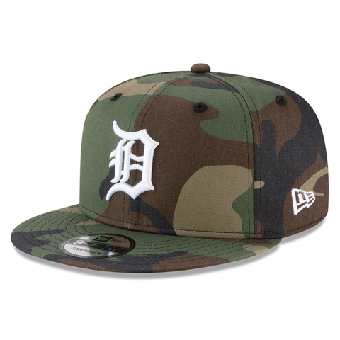 Detroit Tigers New Era 9FIFTY Adjustable SnapBack Hat - Camo