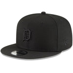 Detroit Tigers Black-Out New Era 9FIFTY Adjustable SnapBack Hat
