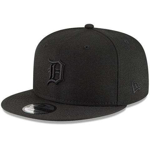Detroit Tigers Black-Out New Era 9FIFTY Adjustable SnapBack Hat