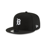 Detroit Tigers Black/White New Era 9FIFTY Adjustable SnapBack Hat