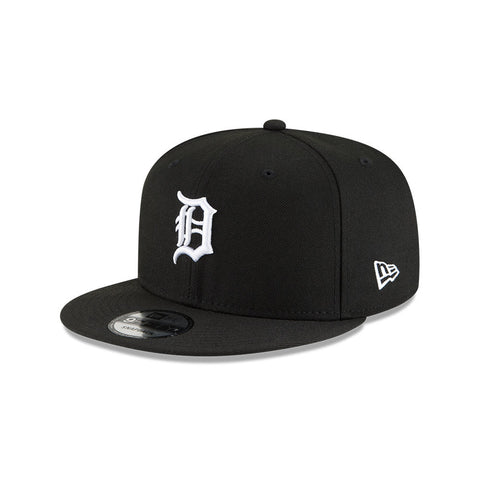 Detroit Tigers Black/White New Era 9FIFTY Adjustable SnapBack Hat