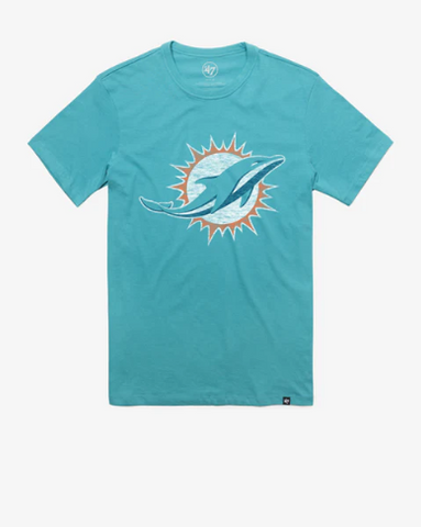 Miami Dolphins Oceanic Teal ’47 Brand Premier Franklin Tee T-Shirt