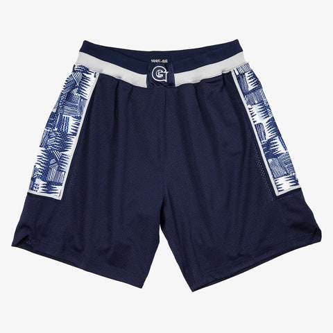 Georgetown Hoyas 1995-96 Navy Mitchell & Ness Shorts