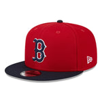 Boston Red Sox Two Tone New Era 9FIFTY Snapback Hat Cap