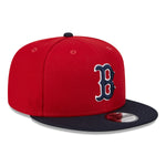 Boston Red Sox Two Tone New Era 9FIFTY Snapback Hat Cap