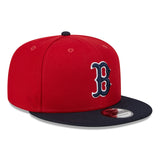 Boston Red Sox Two Tone New Era 9FIFTY Snapback Hat Cap