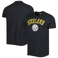 Pittsburgh Steelers Black All Arch ‘47 Brand Franklin Tee T-Shirt
