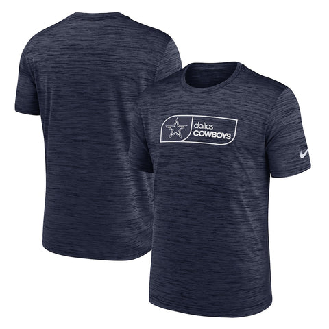 Dallas Cowboys Navy Velocity Performance Nike Dri-FIT Tee