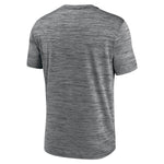 Dallas Cowboys Charcoal Velocity Jock Tag Performance Nike Dri-FIT Tee