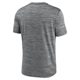 Dallas Cowboys Charcoal Velocity Jock Tag Performance Nike Dri-FIT Tee