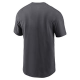 Dallas Cowboys Charcoal Helmet Essential Nike T-Shirt