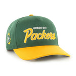 Green Bay Packers '47 Two-Tone Crosstown Green/Gold Hitch Snapback Hat