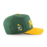 Green Bay Packers '47 Two-Tone Crosstown Green/Gold Hitch Snapback Hat