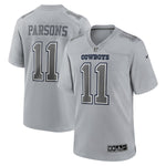 Micah Parsons Dallas Cowboys Atmosphere Fashion Nike Game Jersey - Gray
