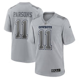 Micah Parsons Dallas Cowboys Atmosphere Fashion Nike Game Jersey - Gray