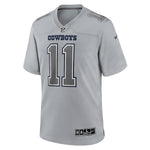 Micah Parsons Dallas Cowboys Atmosphere Fashion Nike Game Jersey - Gray
