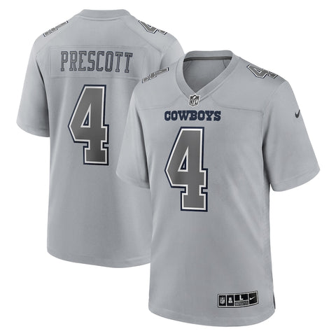 Dak Prescott Dallas Cowboys Atmosphere Fashion Nike Game Jersey - Gray