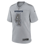 Dak Prescott Dallas Cowboys Atmosphere Fashion Nike Game Jersey - Gray