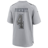 Dak Prescott Dallas Cowboys Atmosphere Fashion Nike Game Jersey - Gray