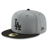 Los Angeles Dodgers Storm Gray Collection New Era 59FIFTY Fitted Hat