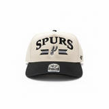 San Antonio Spurs Official Two Tone Natural '47 Brand Hitch Snapback Hat