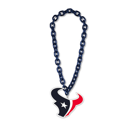 Houston Texans Wincraft Oversized Fan Chain Logo Necklace