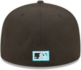 Florida Marlins Cloud Bottom Black 2003 World Series Side Patch New Era 59Fifty Fitted Hat