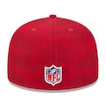 San Francisco 49ers 2024 Sideline New Era 59FIFTY Fitted Hat - Scarlet