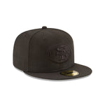 San Francisco 49ers ‘Black Out’ New Era 59FIFTY Fitted Hat