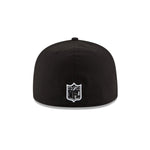 San Francisco 49ers Black/White New Era 59FIFTY Fitted Hat