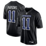 Micah Parsons Dallas Cowboys Nike Game Jersey - Black/Royal Blue