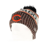 Chicago Bears New Era Sport On-Field Sideline Cuffed Knit Pom Beanie