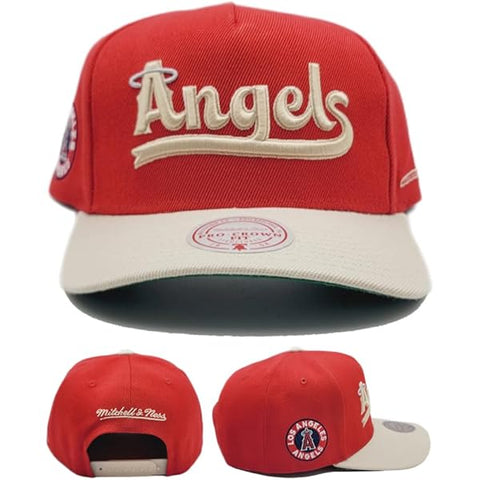 Los Angeles Angels City Connect Two-Tone Mitchell & Ness SnapBack Hat