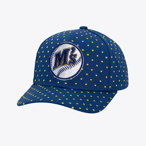Seattle Mariners Blue Polka Polka Mitchell & Ness SnapBack Hat