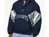 Dallas Cowboys Navy/White Line Up Breakaway Pullover Jacket
