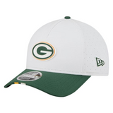 Green Bay Packers 2025 Training Sideline New Era 9FORTY SnapBack Hat